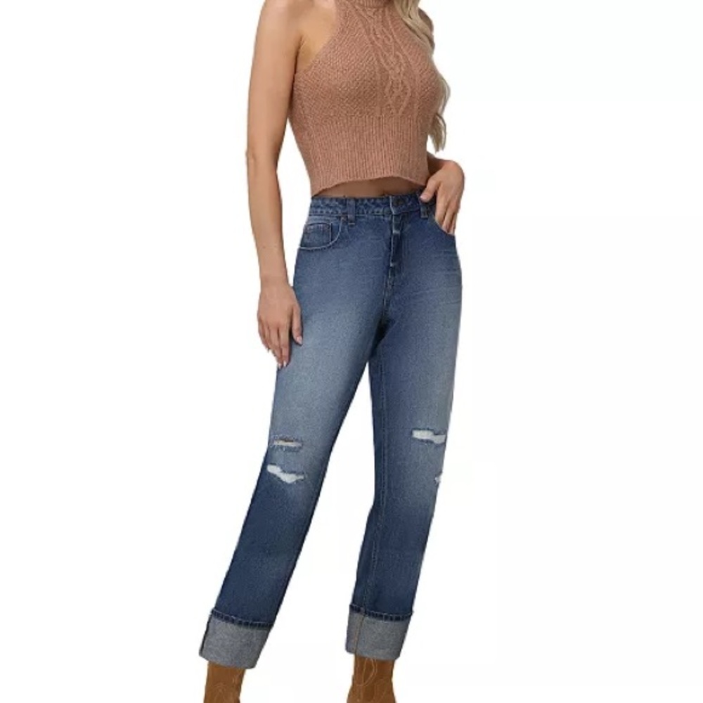 NWOT Frye Mid rise Straight Leg Jeans